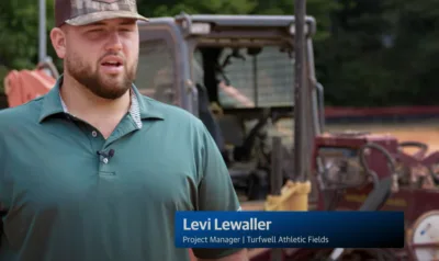 Transforming a 60,000 SF sportsfield with SharpGrade & MC-Mobile